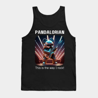 The Pandalorian - Rock is the way! v1 Tank Top